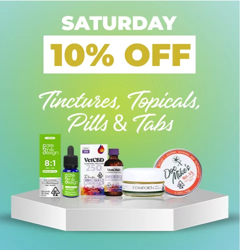 Saturday deals take 10% off